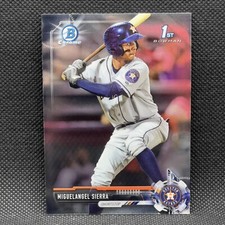 Miguelangel Sierra 2017 Bowman Chrome Prospects  #BCP206