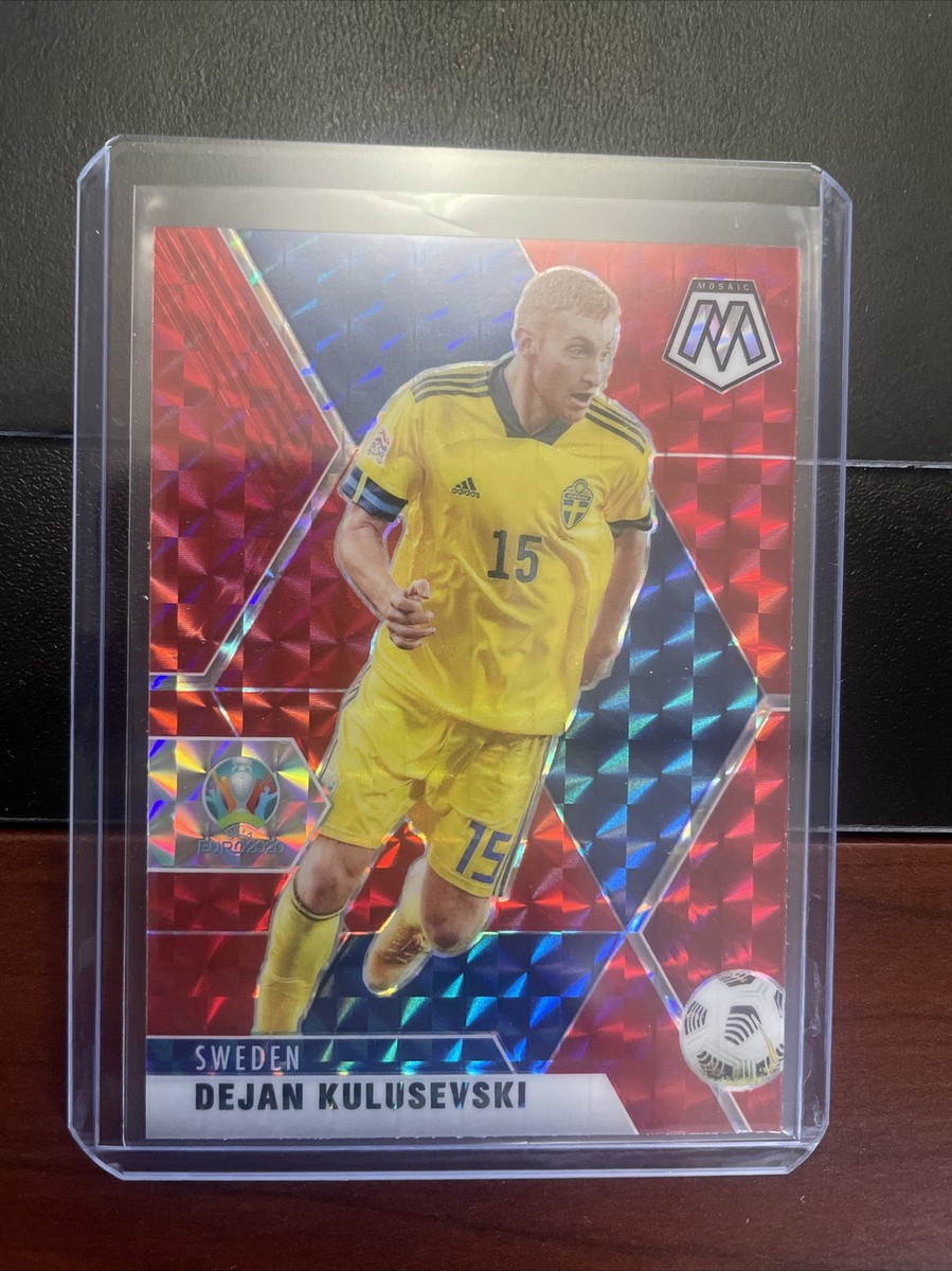 panini mosaic euro soccer クルゼフスキ 2021 Panini Mosaic UEFA Euro 2020 Mosaic Red #177 Dejan