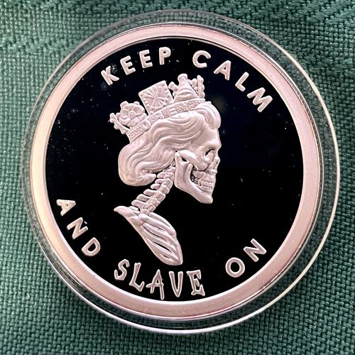 2013 1oz Your Highness - Slave Queen/Cannabis SBSS Proof Round In Box + Capsule - Picture 15 of 17
