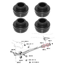 Silentblocs pour 2 bras avant, pour Toyota Landcruiser RJ70, LJ70