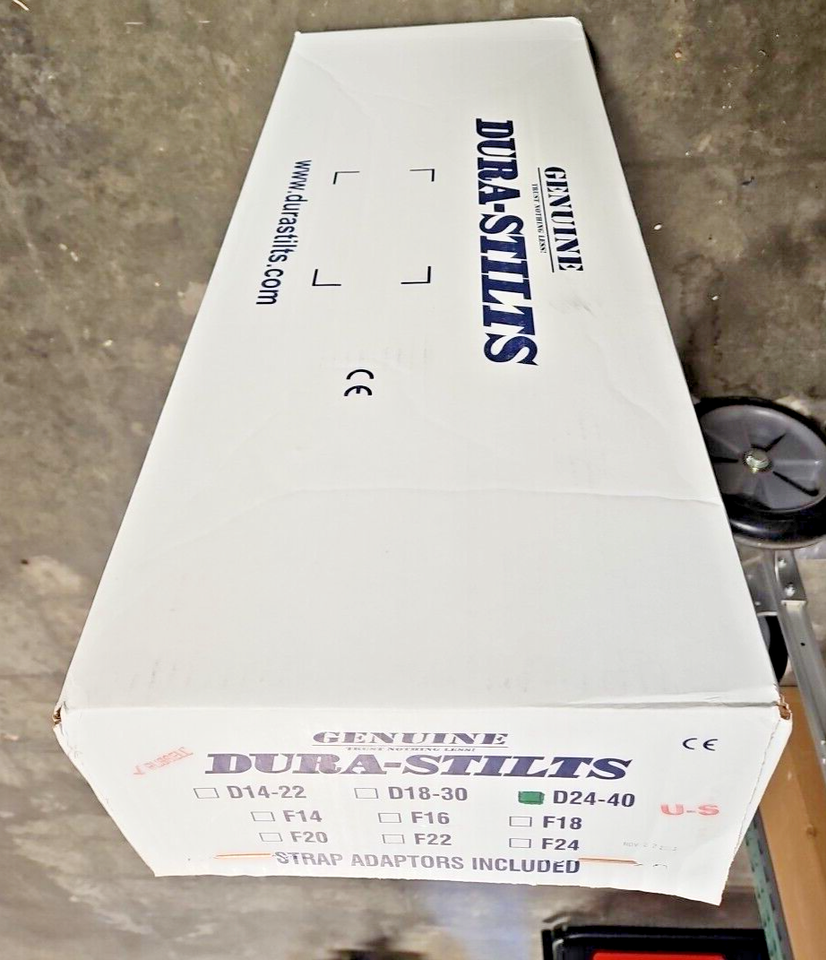 Genuine DuraStilts D2440 Drywall, Painting, Insulation Stilts 24"40