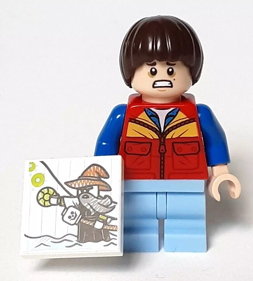 LEGO Stranger Things 75810 The Upside Down WILL BYERS MINIFIGURE with tile