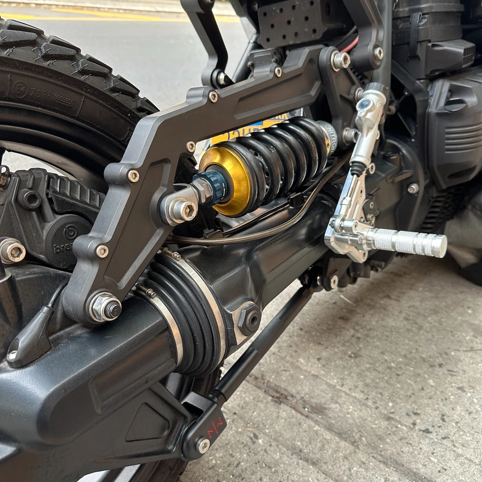 BMW K1 K75 K100 K1100 Rearsets, Footpegs, BMW K100 Footrest, BMW K1100 Footrest - Image 4 of 4