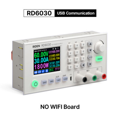 RD6030 RD6030W 60V 30A Digital Display Adjustable DC Stabilizer Power Supply USB