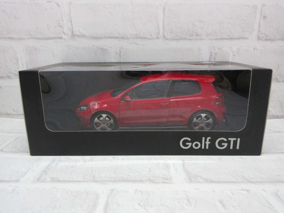 1:18 Volkswagen VW Golf 6 GTI Golf Ⅵ GTI Red Dealer
