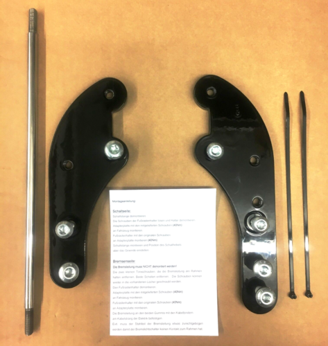 CPO Rastenadapterset zur 6 cm Vorverlegung für viele Harley® Softail® ab 2018 - Bild 1 von 10