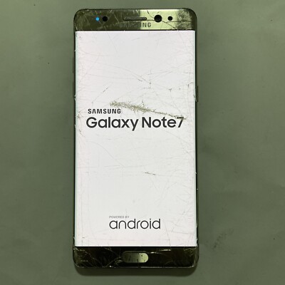 Original Used Phone For Samsung Galaxy SM-N930F 64GB Unlocked Gold