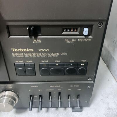 Super Rare Technics Rs-1506U Open Reel Deck Recorded And Re