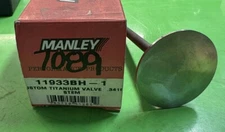 Manley Titanium Intake Valve 11933BH-1, 2.20”, 5.64 Long, .290 tip, .3415 Stem
