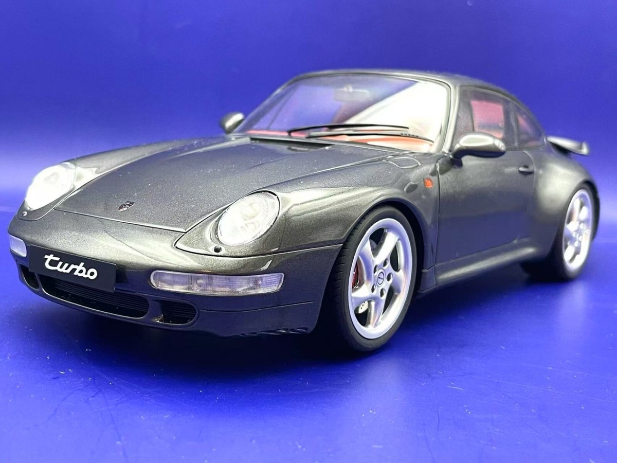 SUPER RARE* GT Spirit 1/18 PORSCHE 911 (993) TURBO Gray