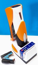 Rexel G-POD Heftgerät Hefter Docking Station Techno white/orange Limited Edition