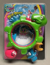 AquaGames CHARACTER DIVE RINGS Set of 4 MULTI-LEVEL ACTION Swimming Pool PG-1044