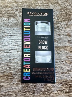 Makeup Revolution Creator Revolution Brow Block Glue Colle De Sourcils 0.42 Oz