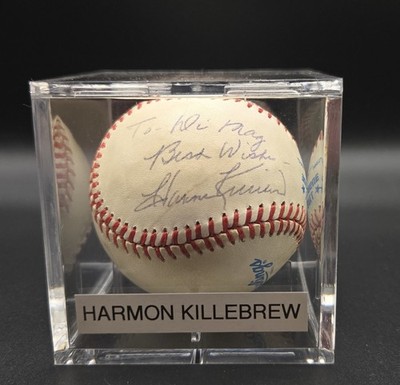 Harmon Killebrew Autographed Official American League- Minnesota Twins