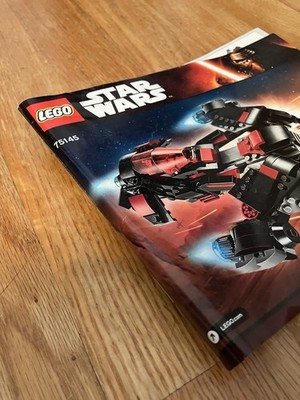 LEGO Star Wars  Eclipse Fighter  75145 Complete Minus Naare Hair + Box - Dengar
