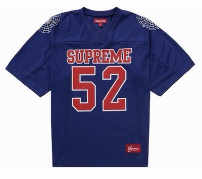 トップス Supreme Spiderweb Football Jersey navy Supreme Spiderweb Football Jersey Navy Size Large | eBay