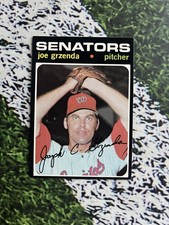 1971 Topps Baseball Joe Grzenda #518 EX Washington Senators Low Shipping