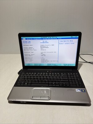 Compaq Presario CQ60 15'' Laptop Celeron 900 2gb Ram NO Drives Boots Bios NO P/S