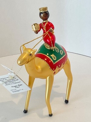 Christopher Radko Italian Glass Ornament FROM ORIENT ARE NATIVITY WISEMEN HTF
