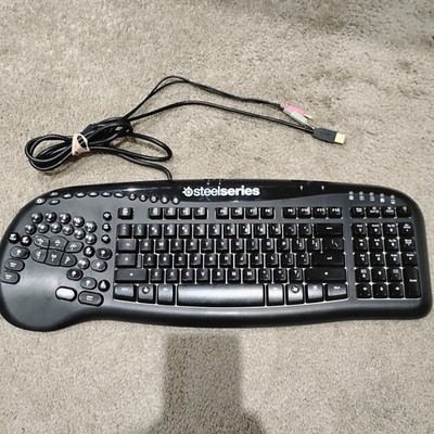 SteelSeries Merc Stealth Gaming Keyboard Model KUH0702, TESTED, Clean