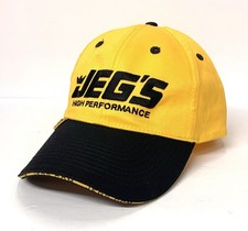 Jegs High Performance Auto Accessories Parts Ball Cap Blackyellow Adjustable