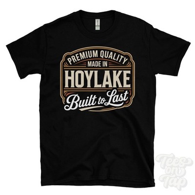 MADE IN HOYLAKE PREMIUM QUALITY BUILT TO LAST T-SHIRT england meols