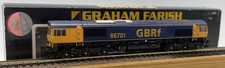 Working 371-377 Graham Farish N Gauge Class 66 66701 GBRf  Diesel Loco W Lights