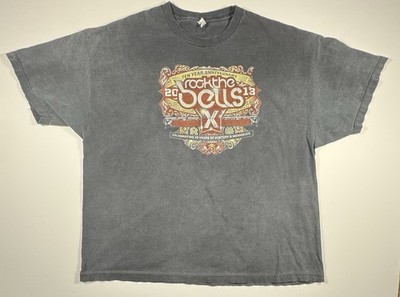Rock The Bells 2013 Tour Concert T-Shirt Men s 3XL Black Faded Alstyle Rap Tee