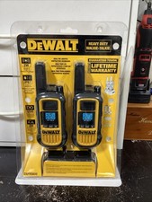 Brand New DeWALT 22-Channel Two Way Heavy Duty Radio Walkie Talkies DXFRS800