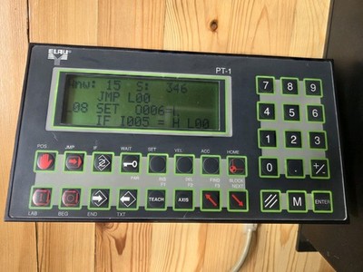 Elau PT1 PT-1/21/0/0/0/0 Bedienung Programmierung Bedienfeld