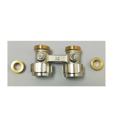 Oventrop 1015813 AHBT-DR Bituben-Anschlussblock integriert rechts 3/4'' Multi