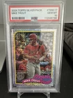 2024 Topps Series 1 - 1989 Topps Chrome Silver Pack Mike Trout #T89C-17 PSA 10