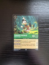 Disney Lorcana Whispers in the Well - Scrooge McDuck - S.H.U.S.H. Agent 89