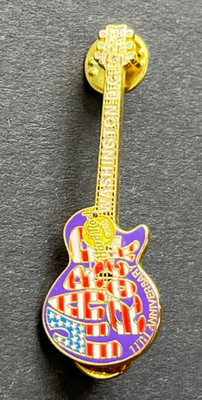 Hard Rock Cafe Pin Anstecker WASHINGTON D.C. 11th Anniversary Hard Rock Gitarre