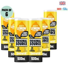 Revitalize with 6 x 500ml Lemon & Tea Tree Gel – 100% and Cruelty-Free 6.00 per litre