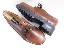 Robert Wayne Footwear Leather Upper Brown Casual Shoes for  display picture 1