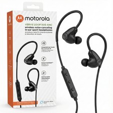 Motorola Verve Loop 500 ANC Wireless Noise Canceling In Ear Sport Headphones