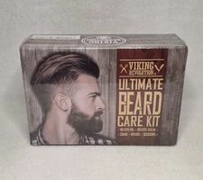 Viking Revolution Ultimate Beard Grooming Care Kit for Men NEW UNOPENED