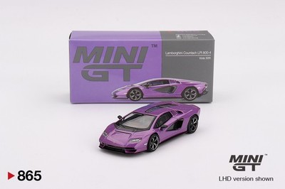 Lamborghini Countach LPI 800-4 Viola 30th - 1:64 - Mini GT (MGT00865)