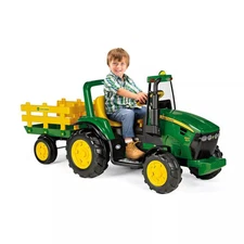 Peg Perego John Deere Heavy Duty Tractor 12 Volt Ride on