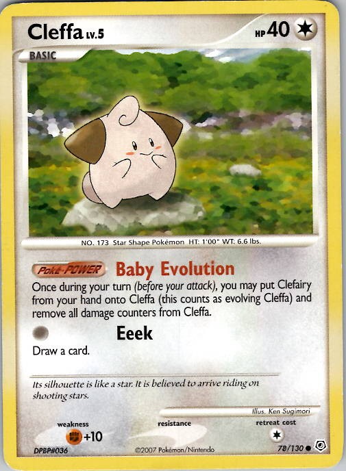 Cleffa Common Diamond and Pearl 78/130 LP/NM