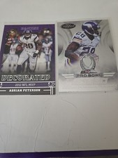 Adrian Peterson Huge Money Lot ...books Over $20