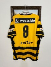 Maglia calcio Young Boys Home 2009 Soccer #8 Sutter Puma edizione giocatore jersey XL