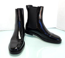 EVERLANE Chelsea black leather square toe Hi ankle boots New Sz 6