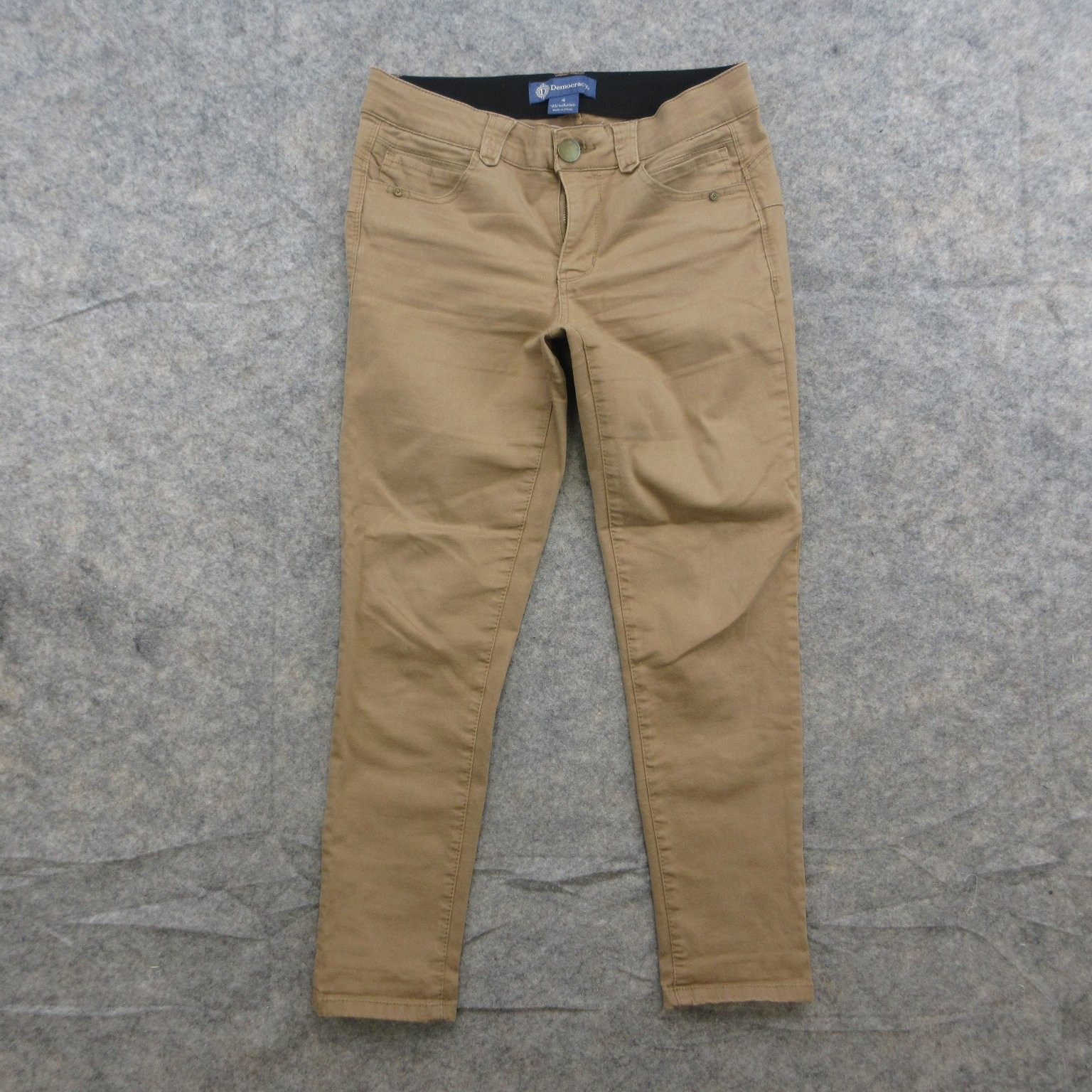 Women's Khaki Tan 4 Absolution Stretch Skinny