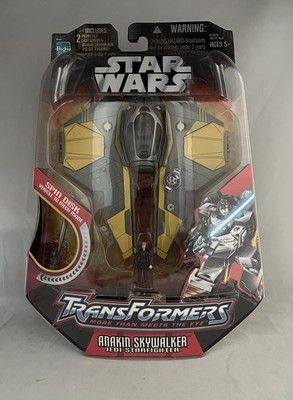 Anakin Skywalker Jedi Starfighter Star Wars Transformers Hasbro