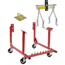 Speedway Motors Rolling Engine Cradle, Lift Plate and Leveler for SBC/BBC V8