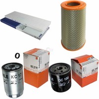 Mahle Kraftstofffilter KC 17D Innenraum LA 123 Luftfilter LX 611 ÖLfilter OC 100