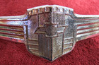 1940S 1941 1942 GM CHEVROLET EMBLEM BADGE WINGED BOWTIE HOOD 9 1/2" RARE HOT ROD — photo 6