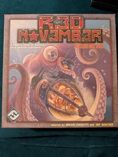 Red November Cooperative Survival Board Game 2009 Edition Fantasy Flight Games